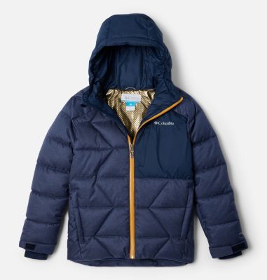Columbia Boys' Winter Powder II Quilted Jacket - S - Blue