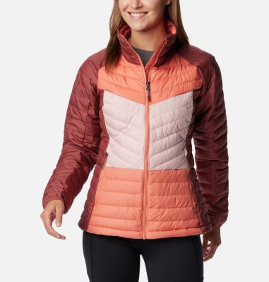 Columbia Women's Powder Lite II Full Zip Jacket - L - Pink