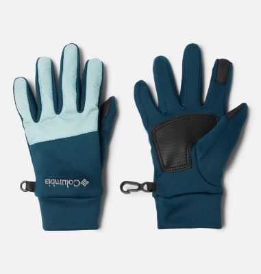 Columbia Kids' Cloudcap Fleece Gloves - S - Blue