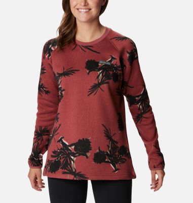 Columbia Women's Sweater Weather Fleece Crew Shirt - XL -
