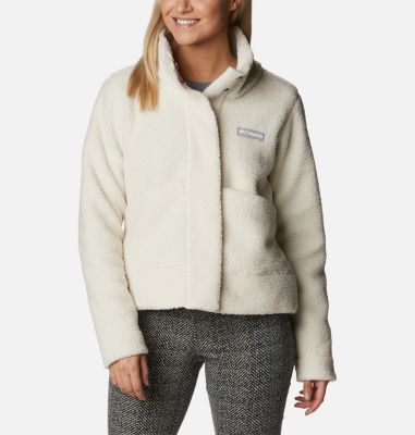 Columbia Women's Panorama Snap Fleece Jacket - M - White