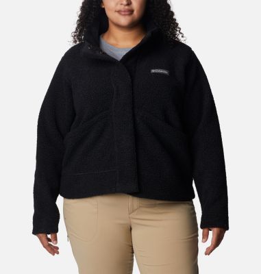 Columbia Women's Panorama Snap Fleece Jacket - Plus Size - 3X -