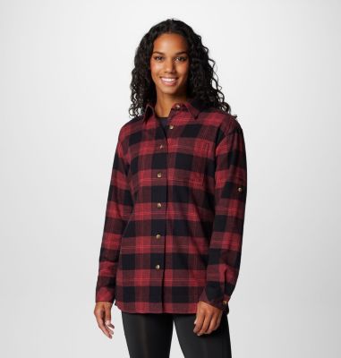 Columbia Women's Holly Hideaway  Flannel Shirt-