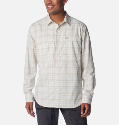 Columbia Men's Silver Ridge Utility Lite Plaid Long Sleeve Shirt
