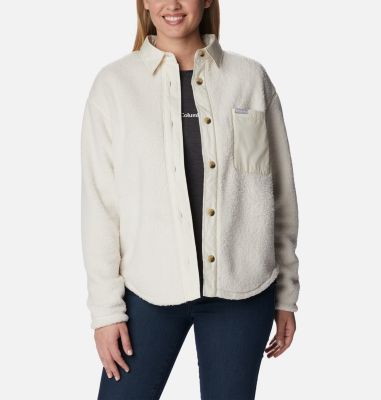 Columbia Women's West Bend Shirt Jacket - XL - White