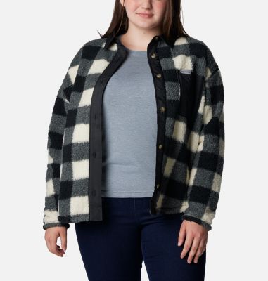 Columbia Women's West Bend  Shirt Jacket - Plus Size-