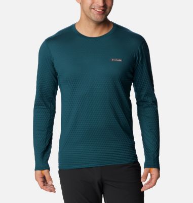 Columbia Men's Bliss Ascent Long Sleeve Shirt - L - Green