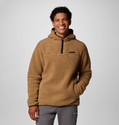 Columbia Men's Rugged Ridge III Sherpa Pullover Hoodie-