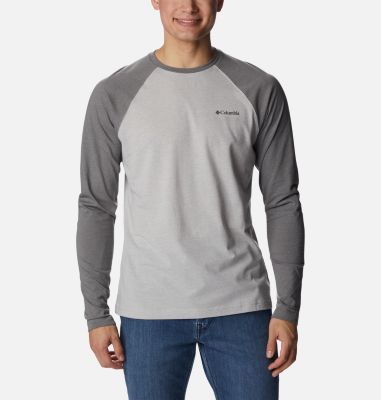 Columbia Men's Thistletown Hills Raglan Shirt - XXL - Grey