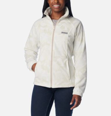 Columbia Women's Benton Springs Printed Full Zip Fleece Jacket -