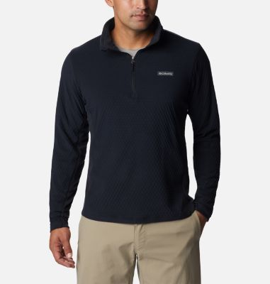 Columbia Men's Overlook Pass  Half Zip Shirt-