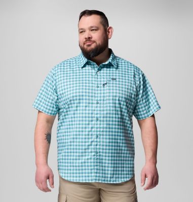 Columbia Men's Silver Ridge Utility Lite Novelty Short Sleeve Shirt - Big-