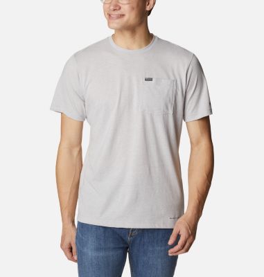 Columbia Men's Thistletown Hills Pocket T-Shirt - M - Grey