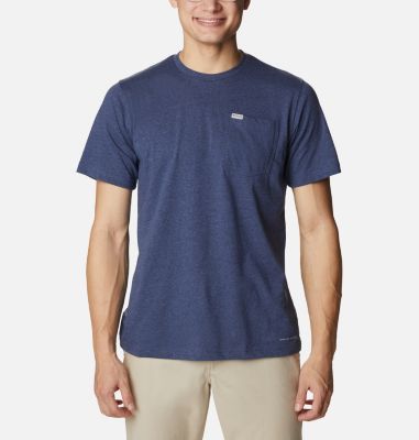 Columbia Men's Thistletown Hills Pocket T-Shirt - XS - Blue