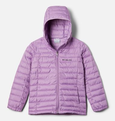 Columbia Girls' Silver Falls Hooded Jacket - S - Purple