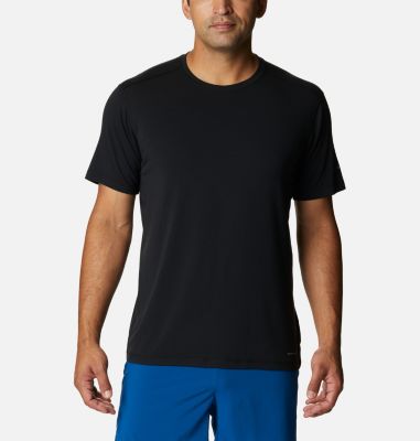 Columbia Men's Endless Trail Running Tech T-Shirt - L - Black