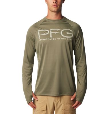 Columbia Men's PFG Terminal Tackle Vent Long Sleeve Shirt - XS -