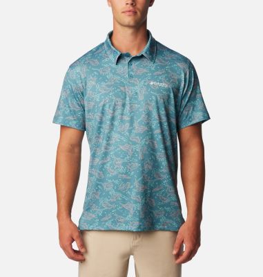 Columbia Men's PFG Super Slack Tide  Stretch Polo-