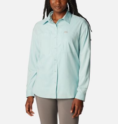 Columbia Women's Silver Ridge Utility Long Sleeve Shirt - S -