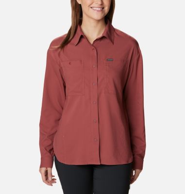 Columbia Women's Silver Ridge Utility Long Sleeve Shirt - M -