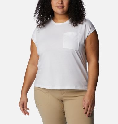 Columbia Women's Boundless Trek  T-Shirt - Plus Size-