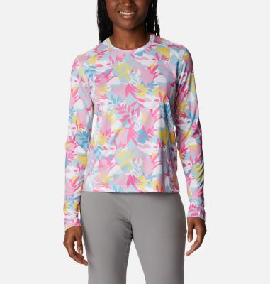 Columbia Women's Summerdry  Long Sleeve Printed Shirt-