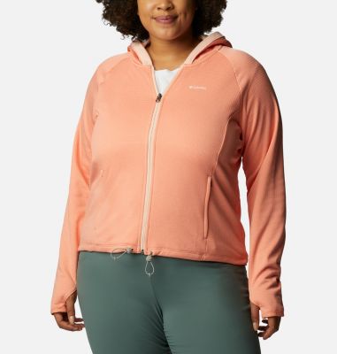 Columbia Women s Boundless Trek  Grid Fleece Jacket - Plus Size-