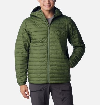 Columbia Men's Silver Falls Hooded Jacket - S - Green