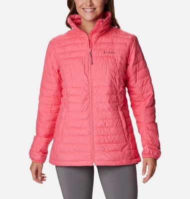 Columbia Women's Silver Falls Full Zip Jacket - L - Pink