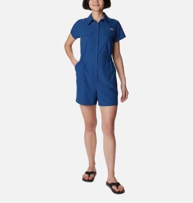 Columbia Women's PFG Sun Drifter  Woven Romper-