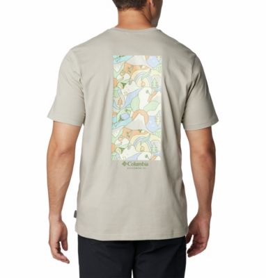 Columbia Men's Explorers Canyon Back T-Shirt - XXL - Grey  Flint