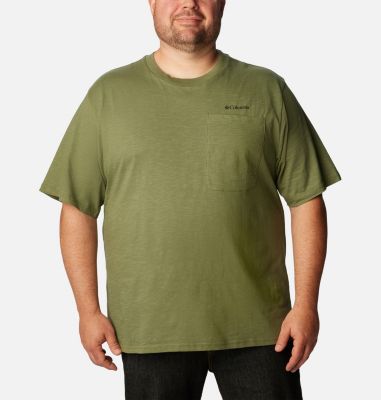 Columbia Men's Break It Down T-Shirt - Big - 4X - Green