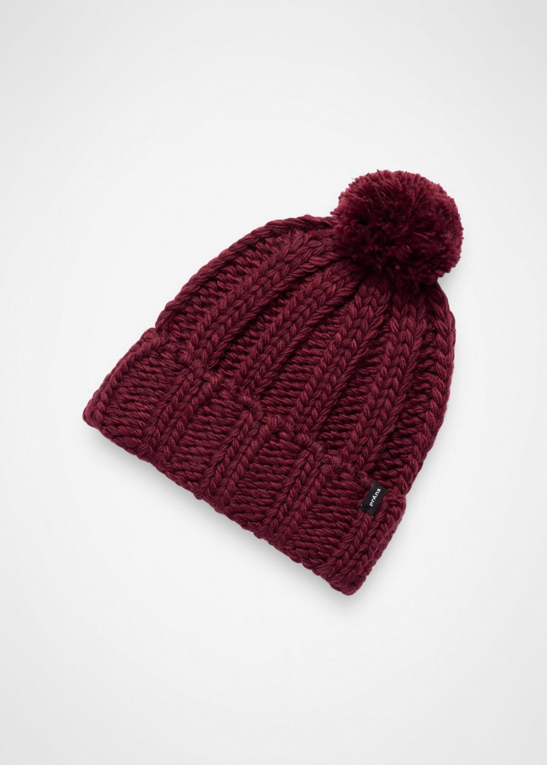 Gender Neutral prAna Snow Crystal Beanie - Deep Vino