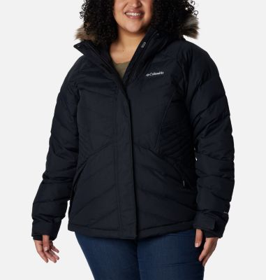 Columbia Women's Lay D Down III Jacket - Plus Size - 3X - Black