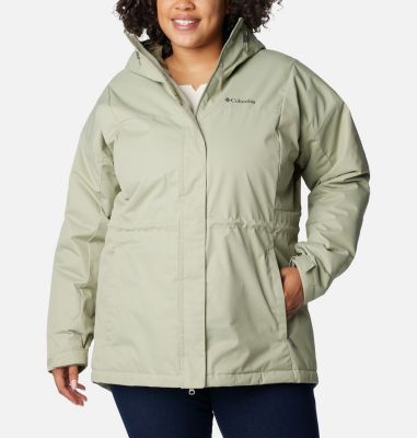 Columbia Women's Hikebound  Long Insulated Jacket - Plus Size-