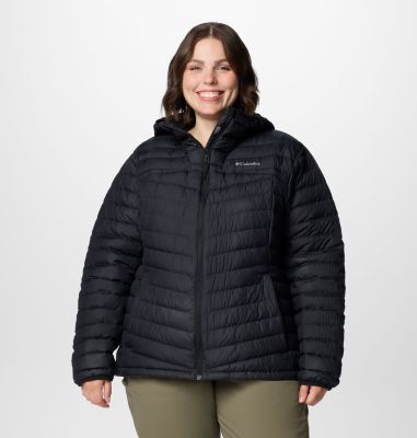 Columbia Women's Westridge  Hooded Down Jacket - Plus Size-