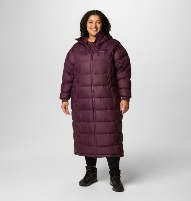 Columbia Women's Pike Lake  II Long Jacket - Plus Size-