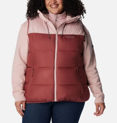 Columbia Women's Pike Lake  II Insulated Vest - Plus Size-