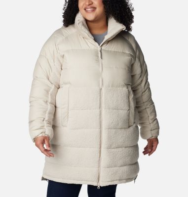 Columbia Women's Leadbetter Point  Long Jacket - Plus Size-