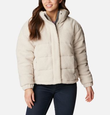 Columbia Women's Sherpa Ruby Falls Novelty Jacket - M - White