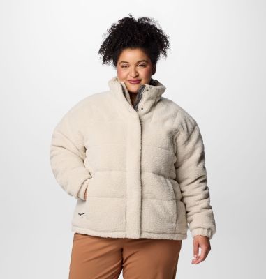 Columbia Women's Sherpa Ruby Falls  Novelty Jacket - Plus Size-