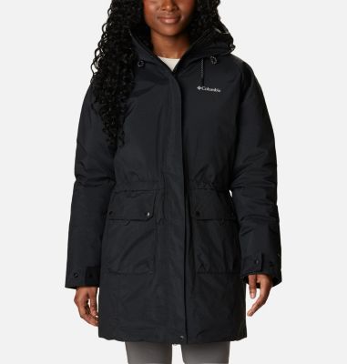 Columbia Women's Rosewood Parka - L - Black