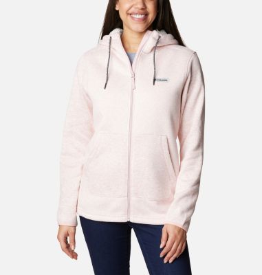 Columbia Women's Sweater Weather  Sherpa Full Zip Hooded Jacket-