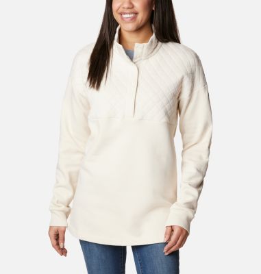 Columbia Women's Hart Mountain  Quilted Half Snap Pullover-