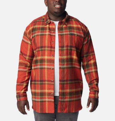 Columbia Men's Pitchstone  Heavyweight Flannel Shirt - Big-