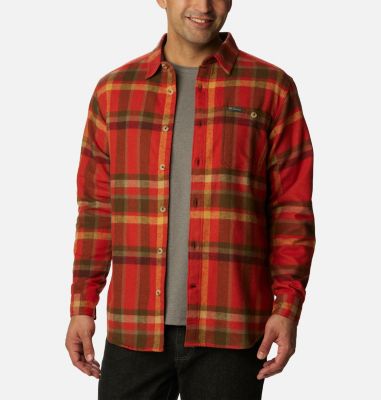 Columbia Men's Pitchstone  Heavyweight Flannel Shirt - Tall-