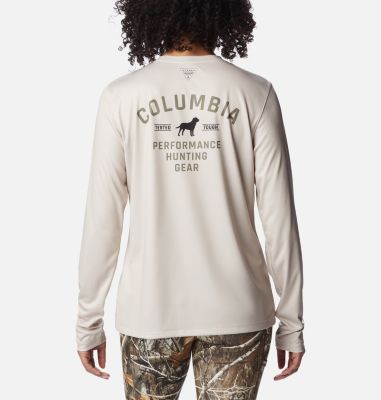 Columbia Women's PHG Tough Shot  Graphic Long Sleeve Shirt-