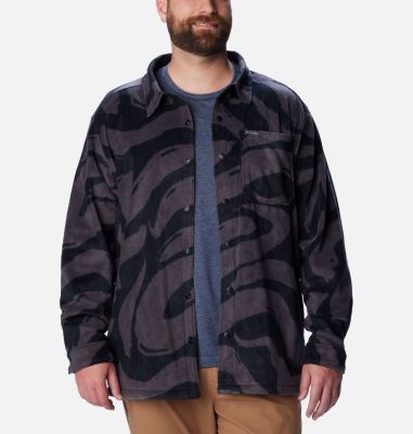 Columbia Men's Steens Mountain  Printed Shirt Jacket - Big-