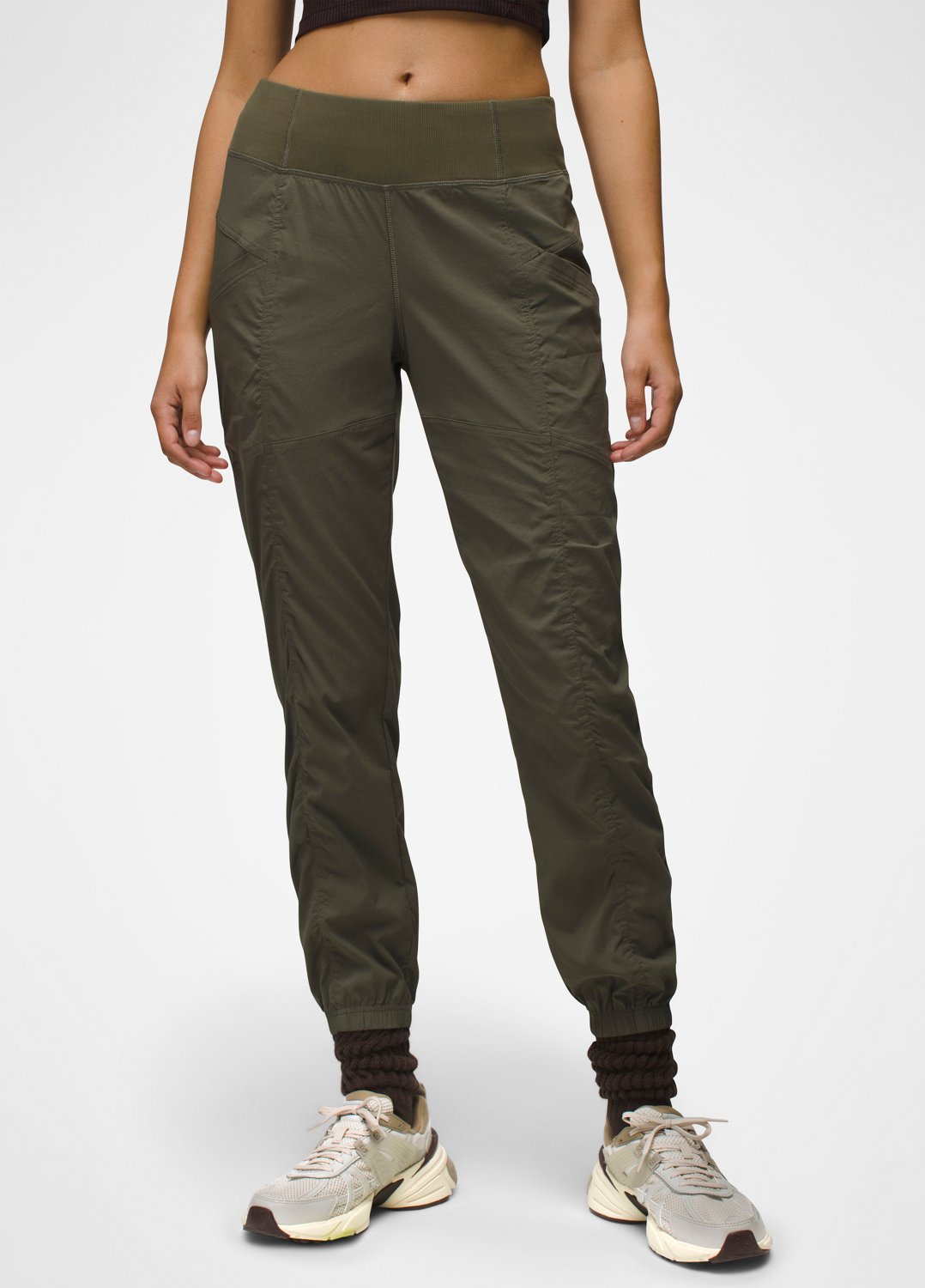 Womens prAna Koen Jogger - Grape Leaf