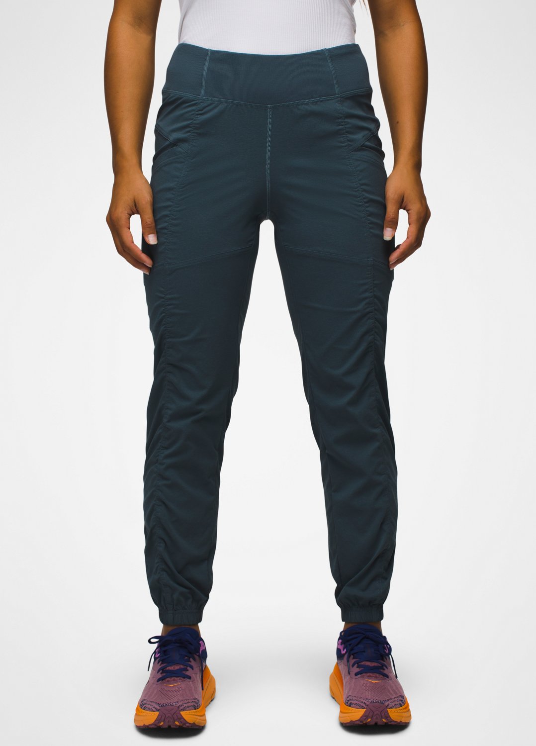 Womens prAna Koen Jogger - Grey Blue
